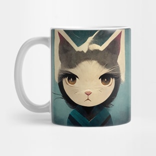 Cute cat anime style Mug